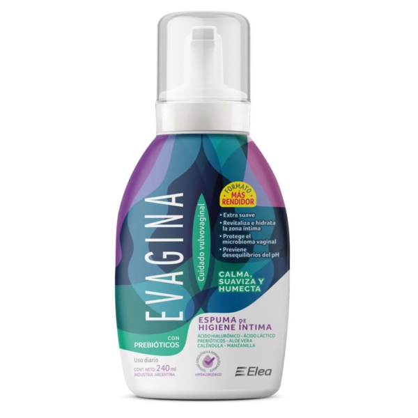 EVAGINA espuma de higiene intima x 240ml