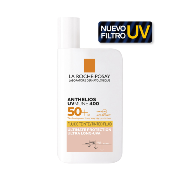 Protector solar facial Anthelios con color 50+ x 50 grs La Roche Posay
