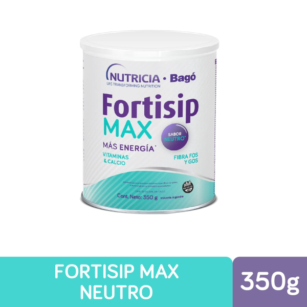 Suplemento Nutricional Fortisip Max Polvo Neutro x 350gr