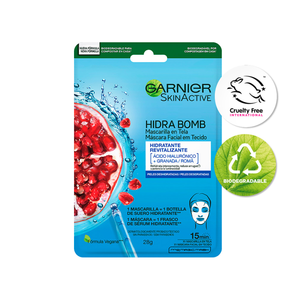 Garnier Skin Active Mascarilla Granada x 1 u