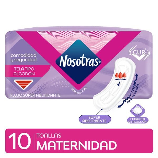 Nosotras maternidad c/ Vit E x 10 unidades