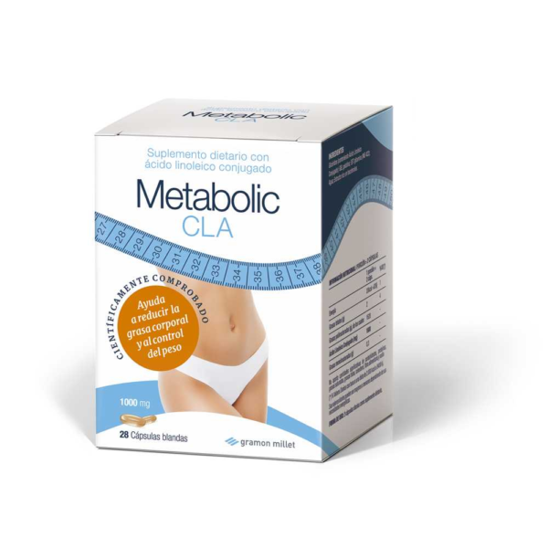Metabolic Cla Suplemento Dietario 1000mg x 28 caps