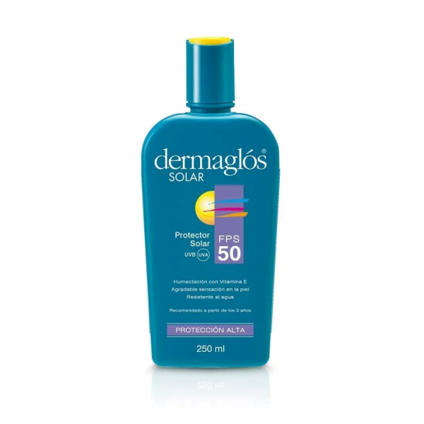 DERMAGLOS Protector Solar FPS50 x 250ml