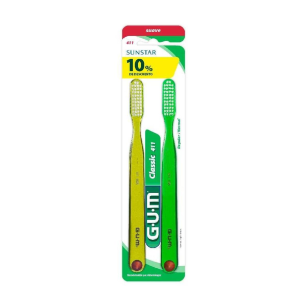Gum Cepillo Dental Classic 411 Promocion