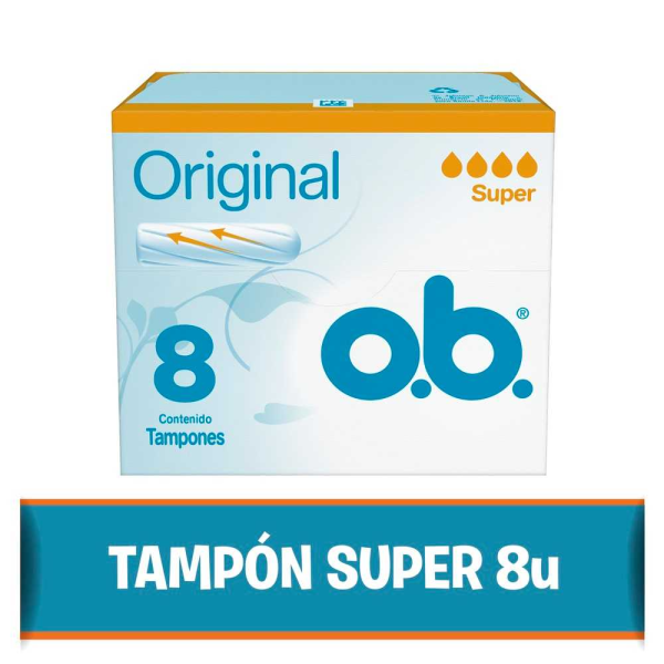 Tampones OB Siempre Libre SUPER x 8 un