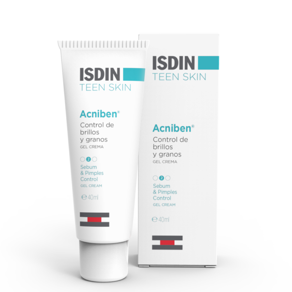 Isdin Acniben crema control de brillos y granos x 40ml