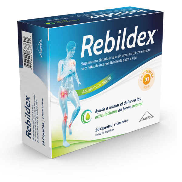 Rebildex natural antiartrosico x 30 capsulas