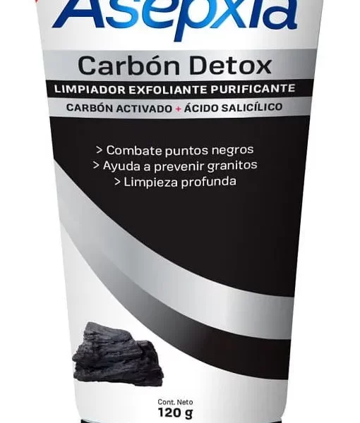 Asepxia Carbón gel exfoliante x120g