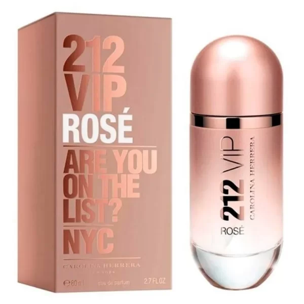 C HERRERA 212 VIP ROSE FEM X 8