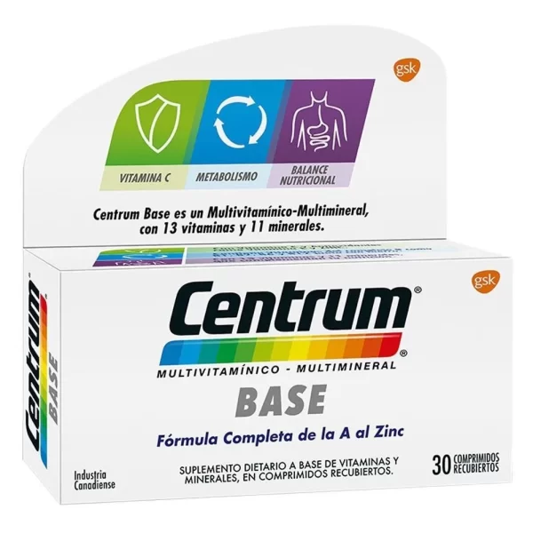 CENTRUM BASE x 30 COMPRIMIDOS