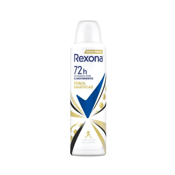 REXONA Women Futbol Fanaticas x 150ml