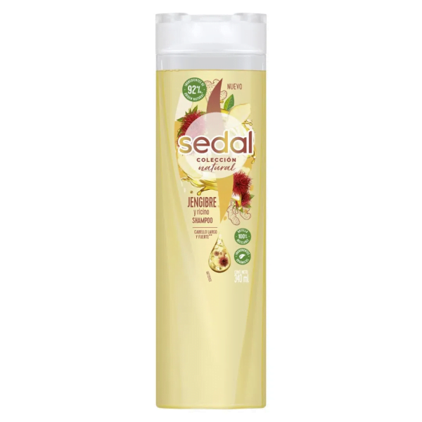 SEDAL SH Jengibre y ricino x 340ml