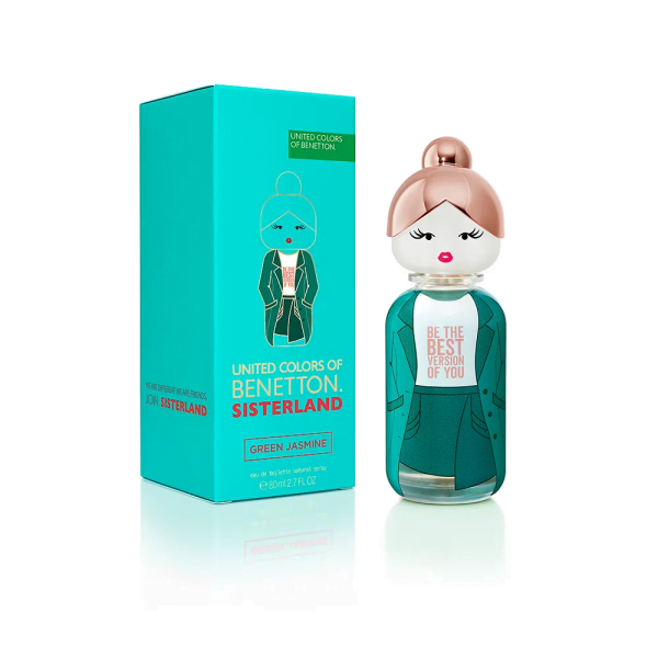 Benetton SISTERLAND GREEN JASMINE EDT x 80 ml