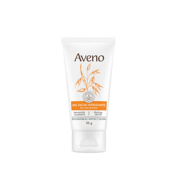 Aveno Gel Facial Hidratante Pieles Sensibles, Mixtas y Oleosas x 50ml