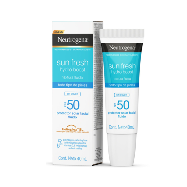 Protector Solar Facial Neutrogena Con, y sin Color Fps50+