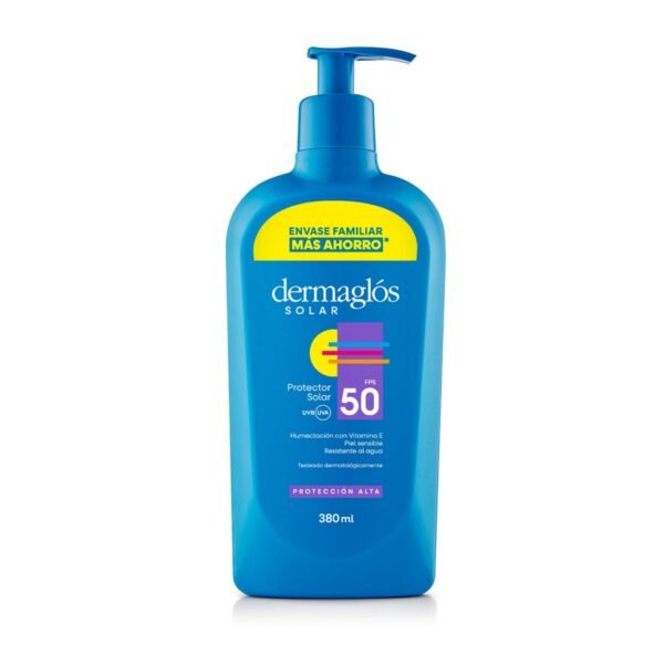 Dermaglos Protector Solar FPS50 Familiar x 380ml