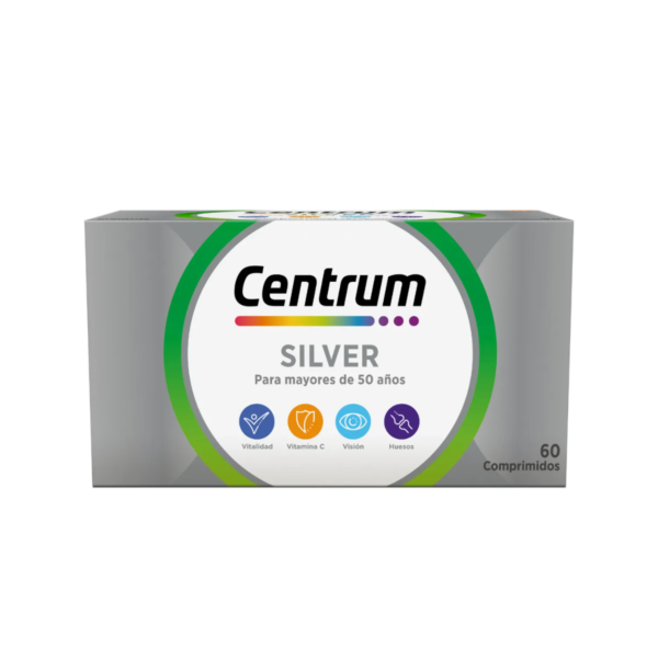 Centrum Silver multivitamínico x 60 comprimidos