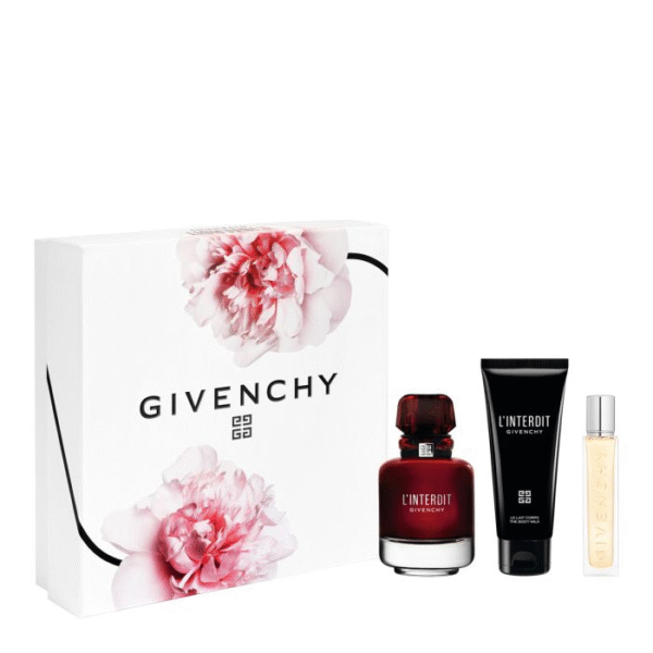 Givenchy L'Interdit| EDP Rouge 80 ml + Body Lotion 75 ml + EDP 12,5 ml