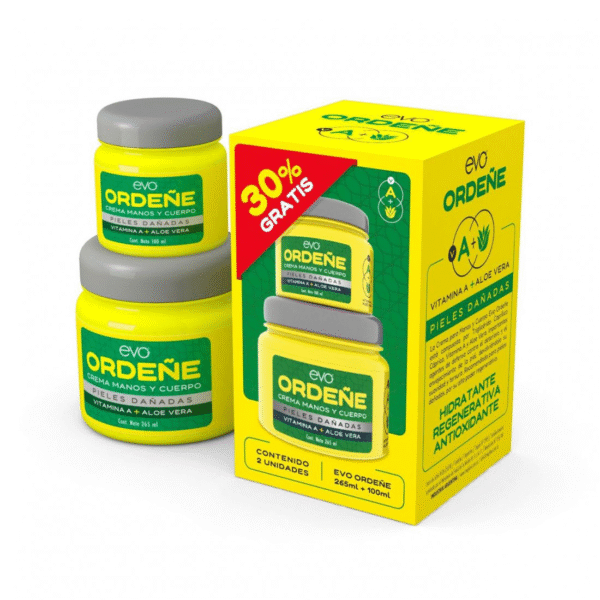Evo Ordeñe 30% Gratis x 260 grs + Crema x 100 grs